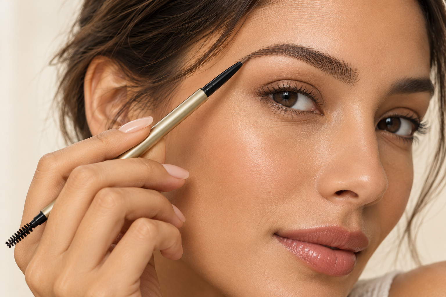 Eyebrow Pencil for Beginners: Soft Definition in Three Steps