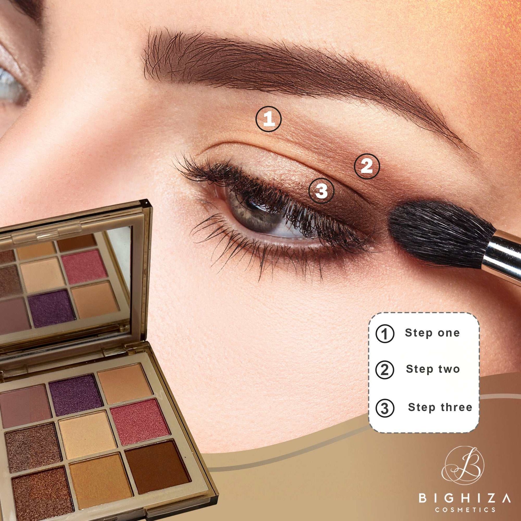 Eyeshadow Palette - Diverse & Unique Pigmented Shades - Bronze Goddess Eyeshadow Eyeshadow Palette - Bronze Goddess