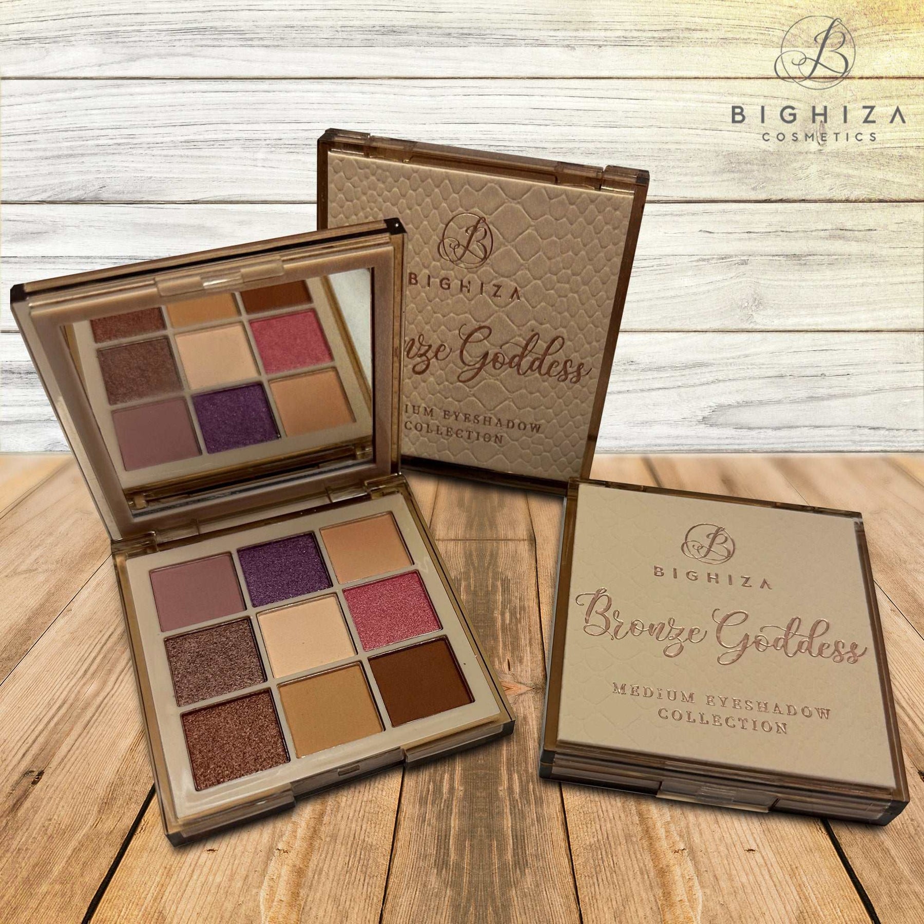 Eyeshadow Palette - Diverse & Unique Pigmented Shades - Bronze Goddess Eyeshadow Eyeshadow Palette - Diverse & Unique Pigmented Shades - Bronze GoddessEyeshadow Palette - Bronze Goddess