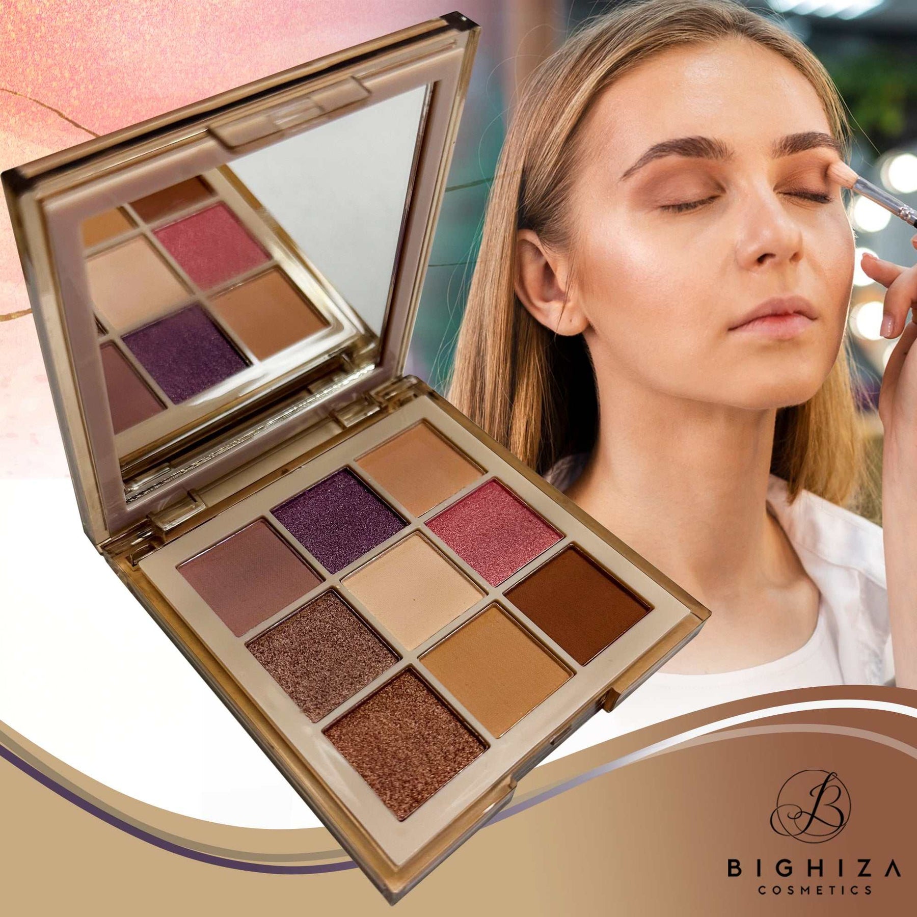 Eyeshadow Palette - Diverse & Unique Pigmented Shades - Bronze Goddess Eyeshadow Eyeshadow Palette - Bronze Goddess