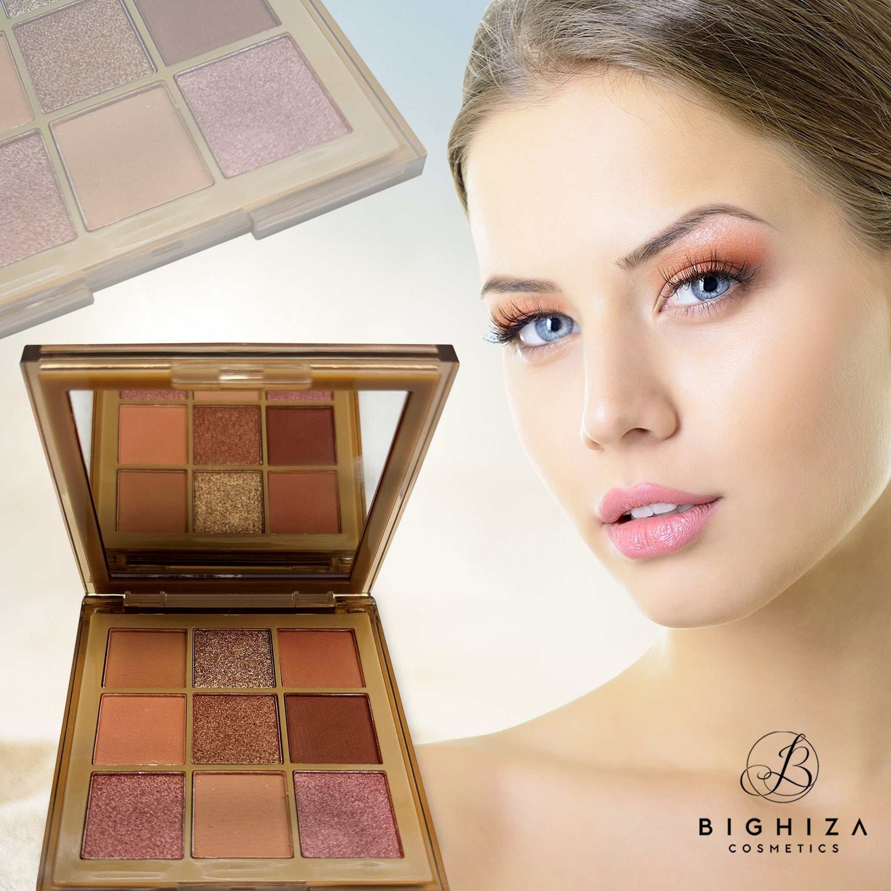 Eyeshadow Palette - Diverse & Unique Pigmented Shades -Secret CaressesEyeshadow Palette - Secret Caresses
