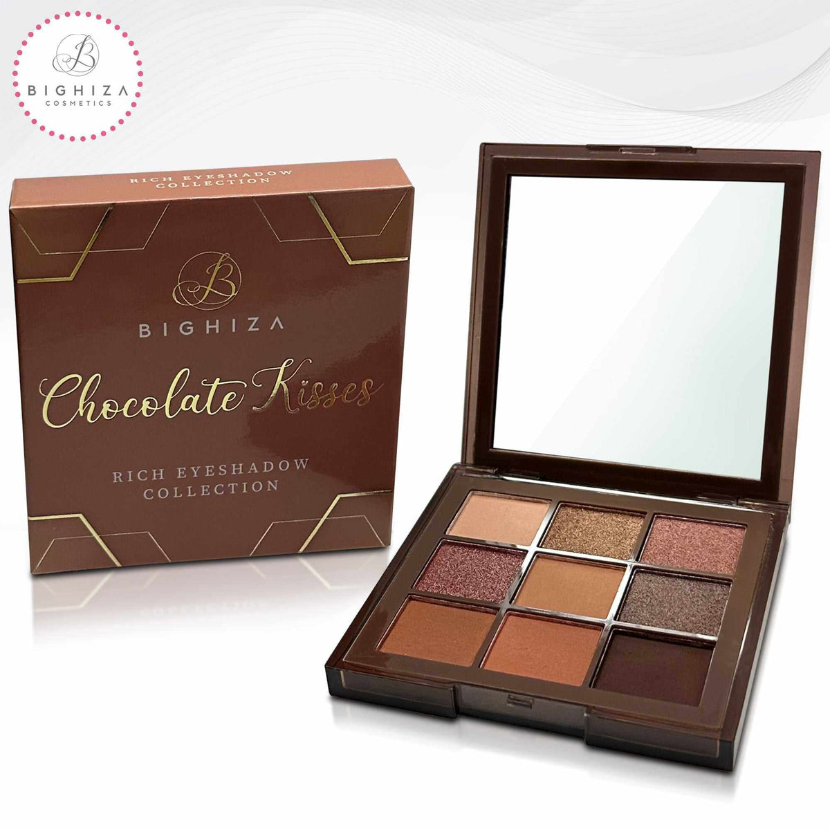 Bighiza Eyeshadow Palette- Chocolate Kisses