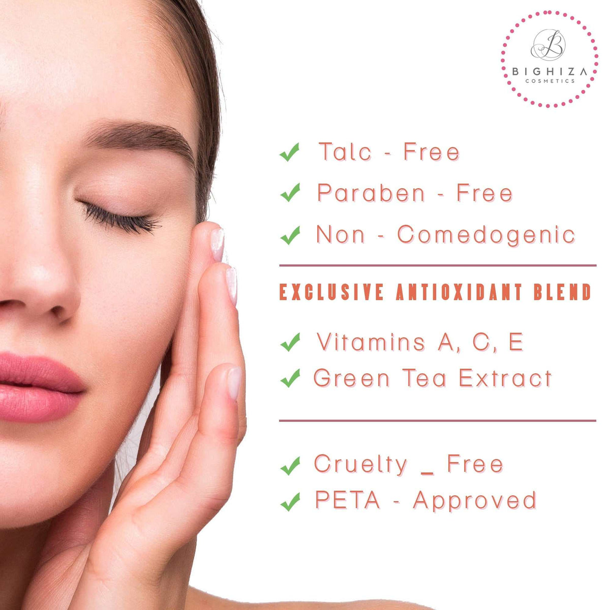 Matte Pressed Blush -Super-Blendable Oil-Free Formula - Coral Fantasy Matte Pressed Blush Coral Fantasy