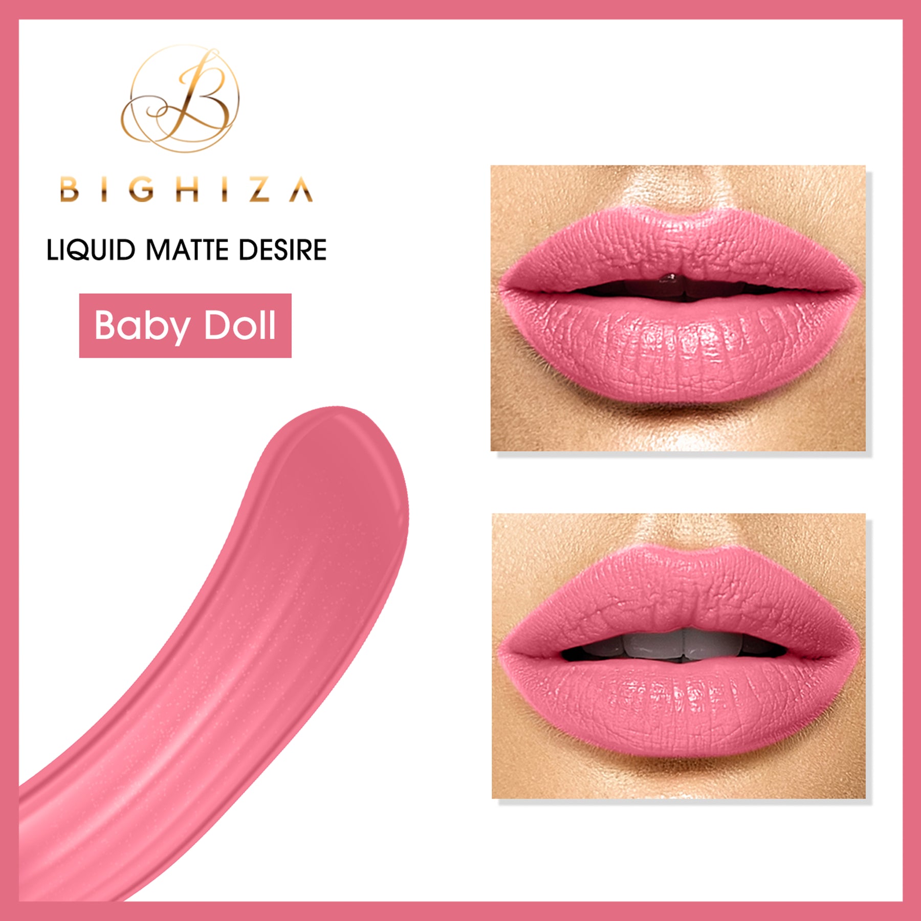 Matte Liquid Lipstick - Baby Doll Matte Liquid Lipstick - Baby Doll
