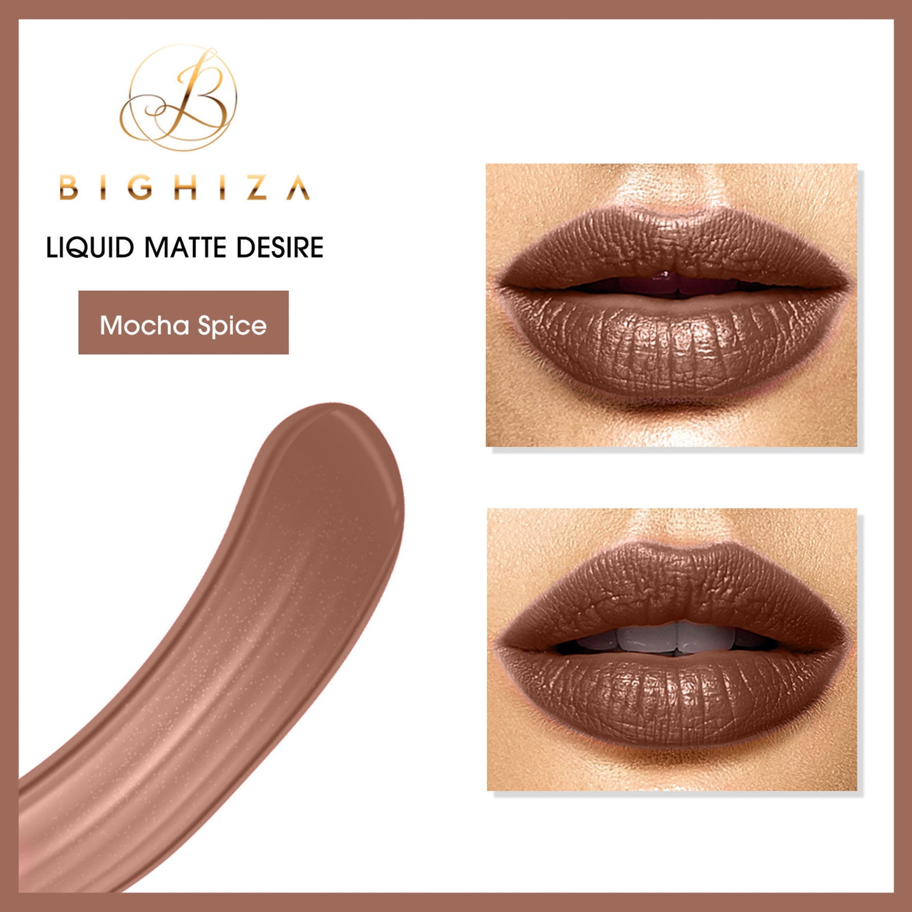 Matte Liquid Lipstick - Mocha Spice Matte Liquid Lipstick - Mocha Spice