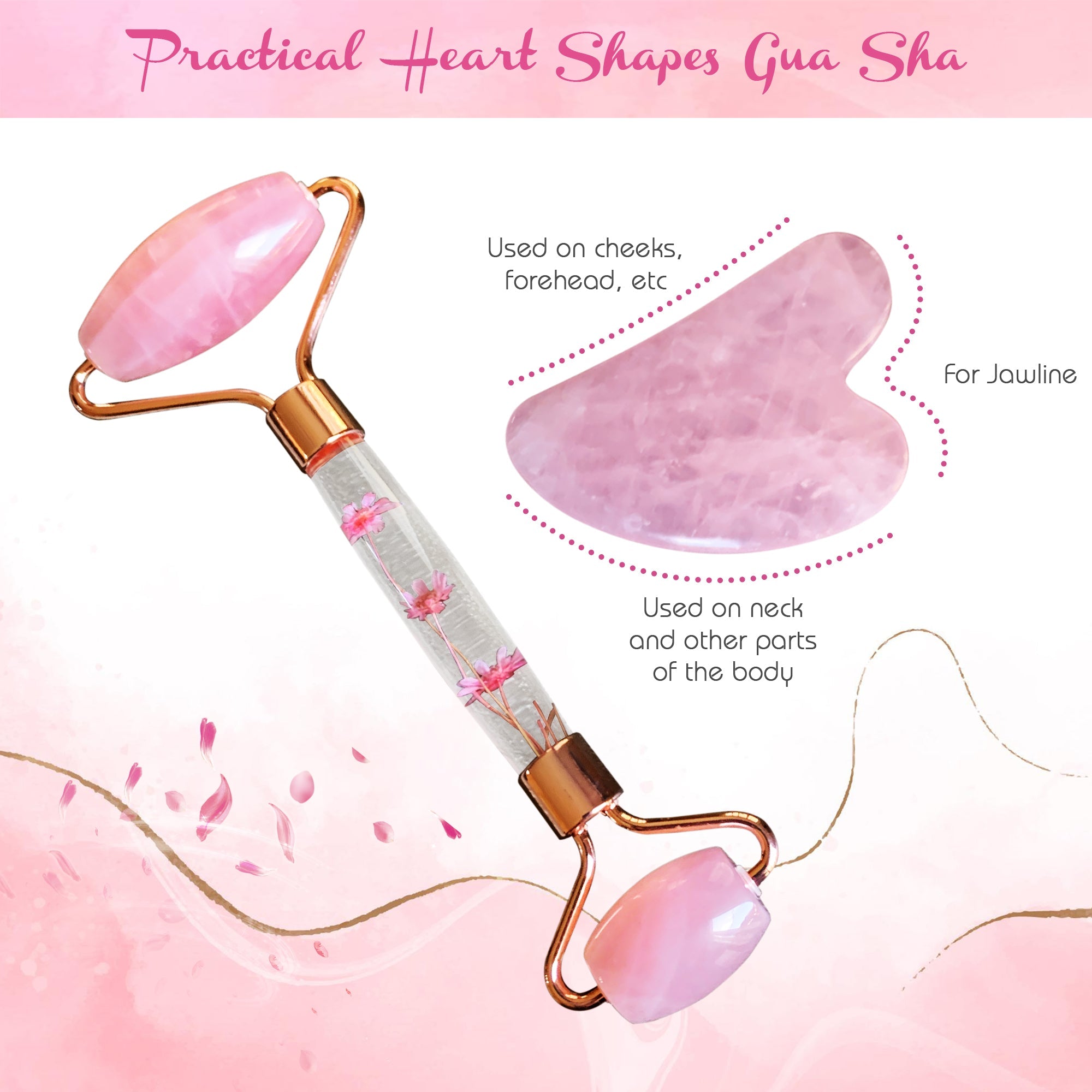 How to Use a Face Roller and Gua Sha