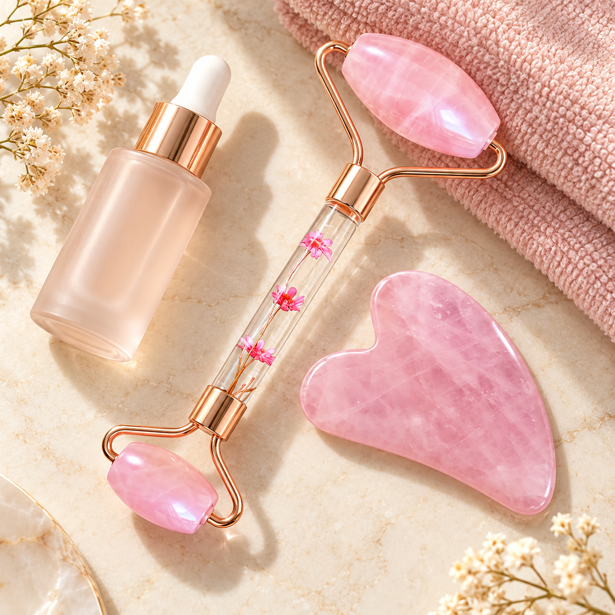 Face Roller and Gua Sha: A Gentle Beauty Ritual