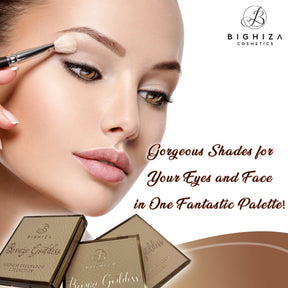 Eyeshadow Palette - Diverse & Unique Pigmented Shades - Bronze Goddess Eyeshadow Eyeshadow Palette - Bronze Goddess