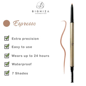 Ultra Fine Eyebrow Pencil - Perfect Definer Eyebrow Pencil -Espresso