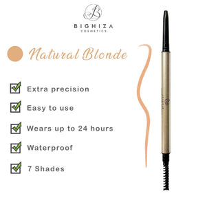 Ultra Fine Brow Pencil - Professional Definer Eyebrow Pencil - Natural Blonde